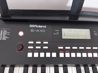 ROLAND E-X10+vybavení - 2