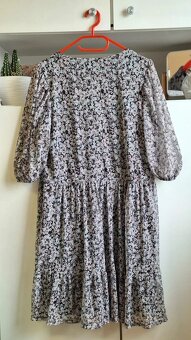 ROMANTICKÉ VOÁLOVÉ ŠATY, vel.46 - 2