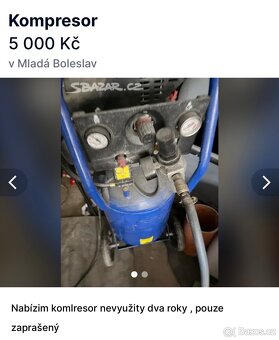 Kompresor nevyužity - 2