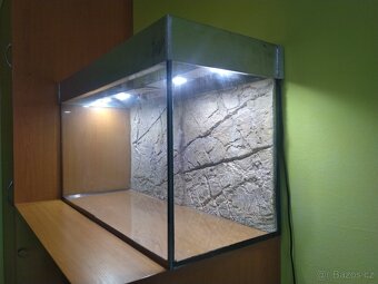 Akvarium 200L s LED osvětlením - PLATÍ DO SMAZÁNÍ - 2