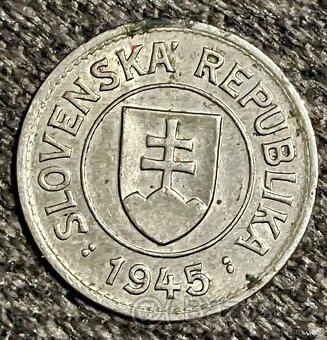1 Koruna slovenská 1945 - 2
