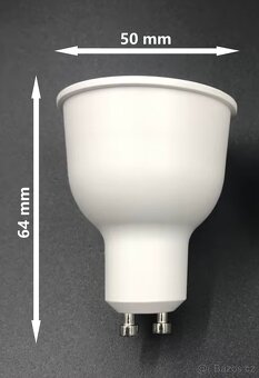 LED žárovky GU10 10W 6500K studená bílá 800 lm nové - 2