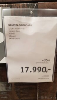 Masivní komoda z mangového dřeva - 2