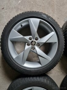 ALU kola+pneuŠKODA"Volans"Pirelli zimni205/50/R17 6.5J ET4 - 2