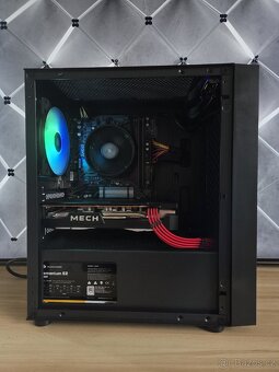 Herní PC - Ryzen 5/RX6600 8GB/16GB - 2