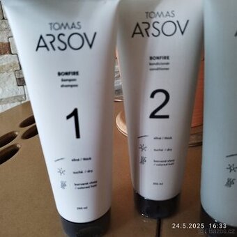 SADA šamponu a kondicionérů Tomas Arsov BONFIRE - 2