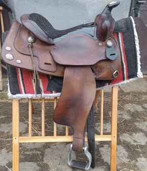 Westernove sedlo full QH - 2