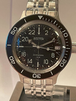 Nové hodinky Vostok Amfibie 24h automat, voděodolnost 200m - 2