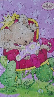 Puzzle zn. Lillebi v plechové krabičce, od 5-ti roků - 2