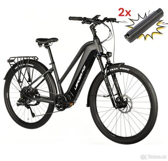 Leader Fox BARNET DÁMSKÝ 28", BAFANG M510, 2ks b - 2