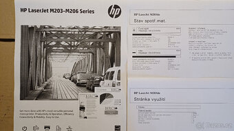 HP Laserjet M203DN | Duplex | LAN |najeto 29tis.|90% válec - 2