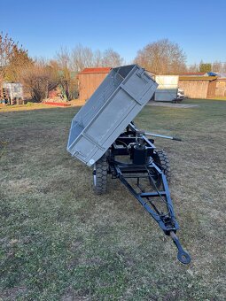 Vlek za malotraktor a multicar m22, 3S - 2