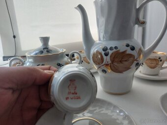 z USSR porcelánová sada,čajovník - 2