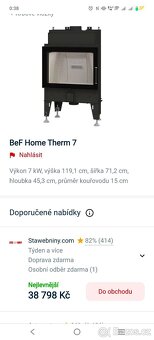 Krbová vložka Bef Home therm 7 - 2