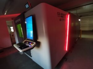 Vláknový laser Glorystar GS 3015CE 12 kW - 2