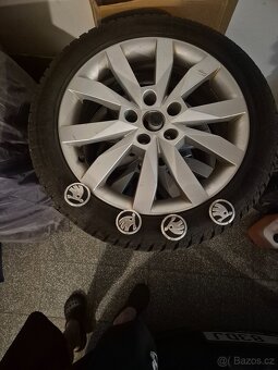Prodám zimní kola na Škoda Octavia III - 2