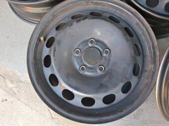 Plechove disky VW,Skoda,Audi 16" 5x112 6,5J ET50 - 2