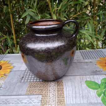 Stará keramická dóza kamenáč antik v.25 cm
Aukce - 2