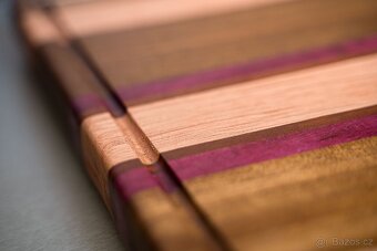 Kuchyňské prkénko - exotické dřevo - 2