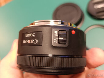 Canon EF 50mm 1.8 STM jako nový, legendární portrétní/makro - 2