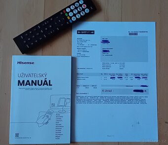 Prodám zánovní televizi v záruce Heisense 40" Smart LED - 2