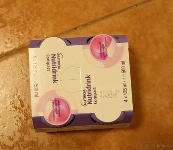Nutridrink s jahodovou příchutí - 2