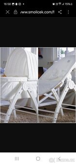 Dětská jídelní židlička,postýlka - 2