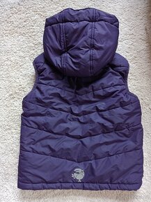 Dívčí vesta fialová - 2