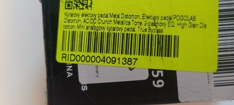 Kytarovy elektovy pedal - 2