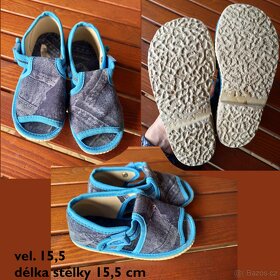 Bačkory, kecky , sandále - různé velikosti 20-34 - 2