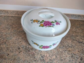 Zapékací mísa/dóza kulatá, 18,5x10 cm, - 2