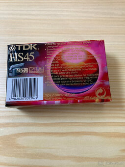 Kazeta do kamery TDK HS45 (VHS-C) - 2