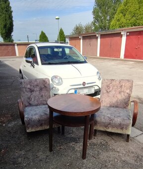 Kreslo + stolík J.Halabala - 2