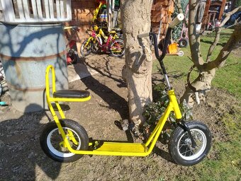 Retro dětská koloběžka 70. - 80. léta - 2