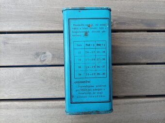 Plechová dóza Explosia Praha - 2