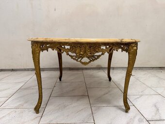 Starožitný mosazný stůl - 2