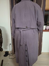 Dámský fialový balónový kabát s podšívkou zn. Makyta - 2