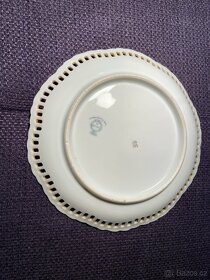 starý porcelánový talířek - 2