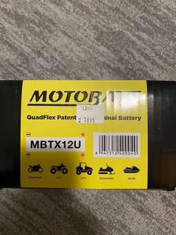Motobaterie MOTOBATT MBTX12U 14 Ah - 2