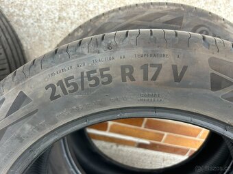 4x letní pneu Continental EcoContact 6 215/55 R17 V - 2