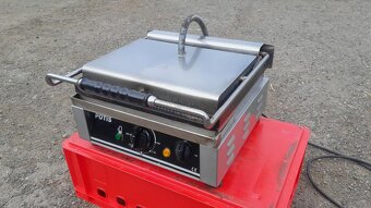 Kontaktní gril Potis ( rýhované desky ), 220-230V, 3 kw - 2