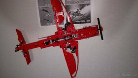 Lego Technics: Letadlo, Bagr, Jeřáb, figurky, autíčka, fekál - 2