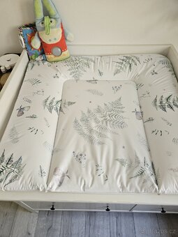 Přebalovací pult nástavec na komodu Hemnes IKEA 8 zásuvek - 2