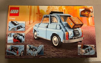 Lego 77942 - FIAT 500 modrá - nové - 2