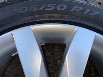 Original ALU kolo Škoda Gemini 17" 6J ET48 zimní 205/50/R17 - 2