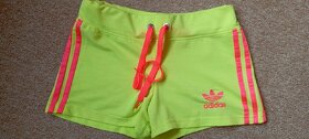 Neonové žluté šortky zn."ADIDAS" vel."S" - 2