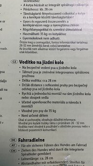 Vodítko na kolo pro psa +kniha - 2