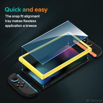 Nintendo Switch 2 – ochranná skla iVoler (4 ks) + instalační - 2