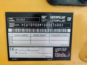 Čelní nakládač CAT 908 MTH - 2
