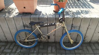 Retro kolo BMX 20 stříbrné - 2